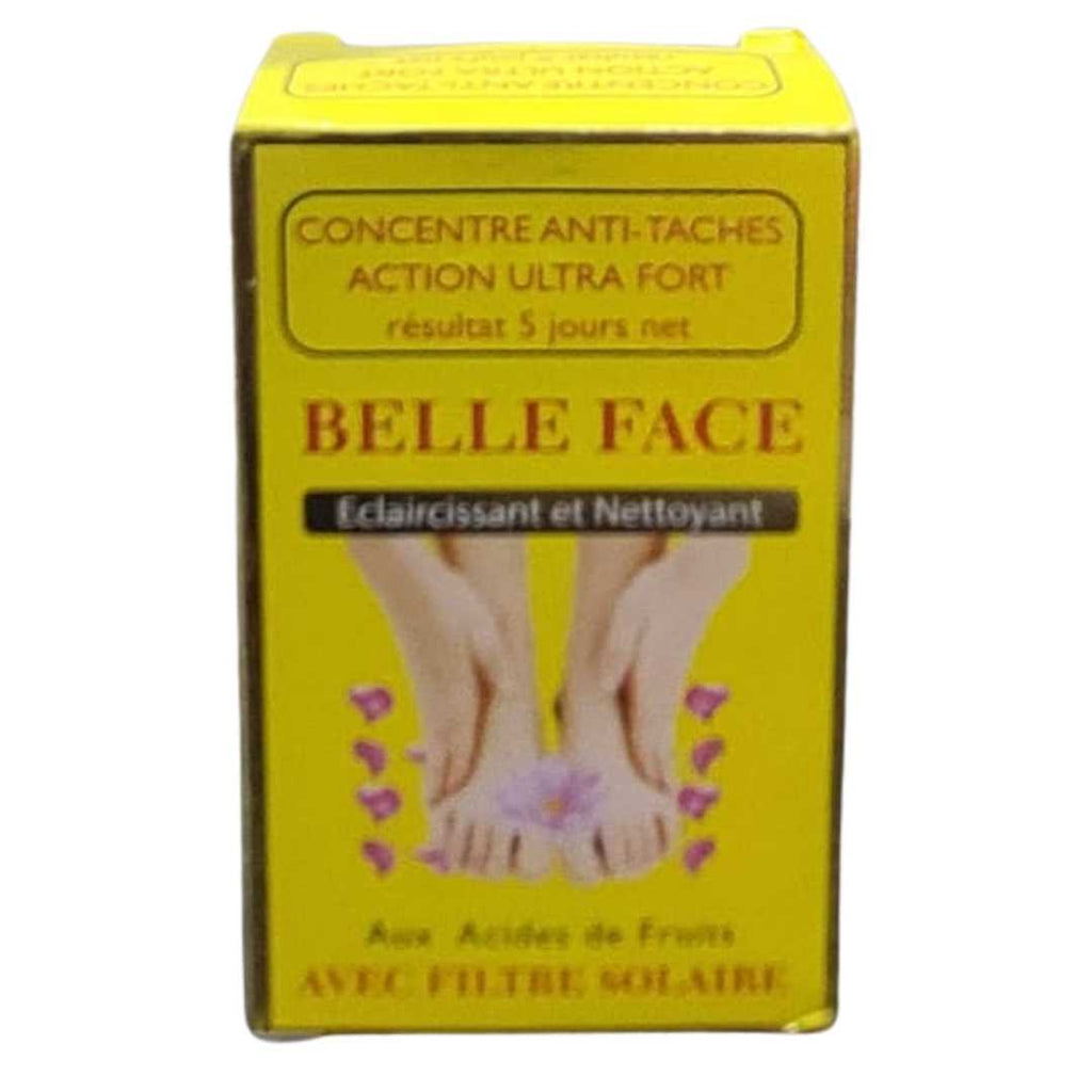 Belle Face Lightening and Cleansing Cream – Concentrated Anti-Dark Spot Treatment with Fruit Acids and Sunscreen Filter (5-Day Results)