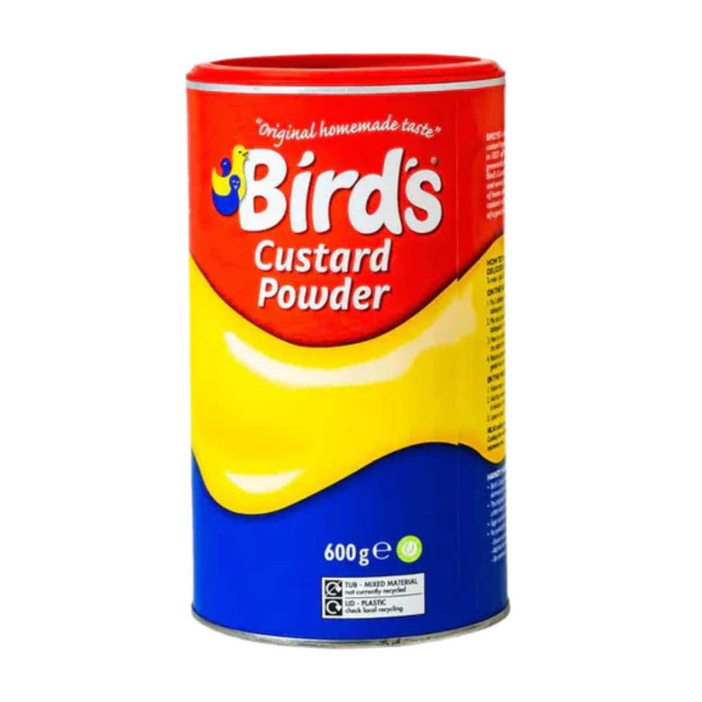 Bird’s Original Custard Powder 600 g tin – classic British dessert mix for creamy custard