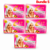 C17 Clarifying Beauty Soap Cocktail Extracts & Vitamin E, pack of 5 bars, save 4%