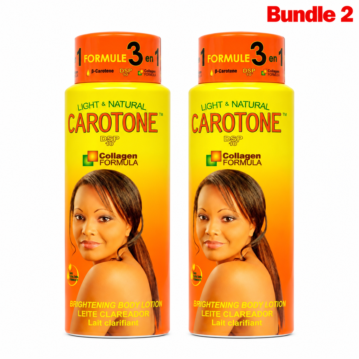 Carotone Brightening Body Lotion, moisturizing skincare lotion designed to hydrate and soften skin while helping promote a smooth, even-looking, and radiant complexion for daily care.