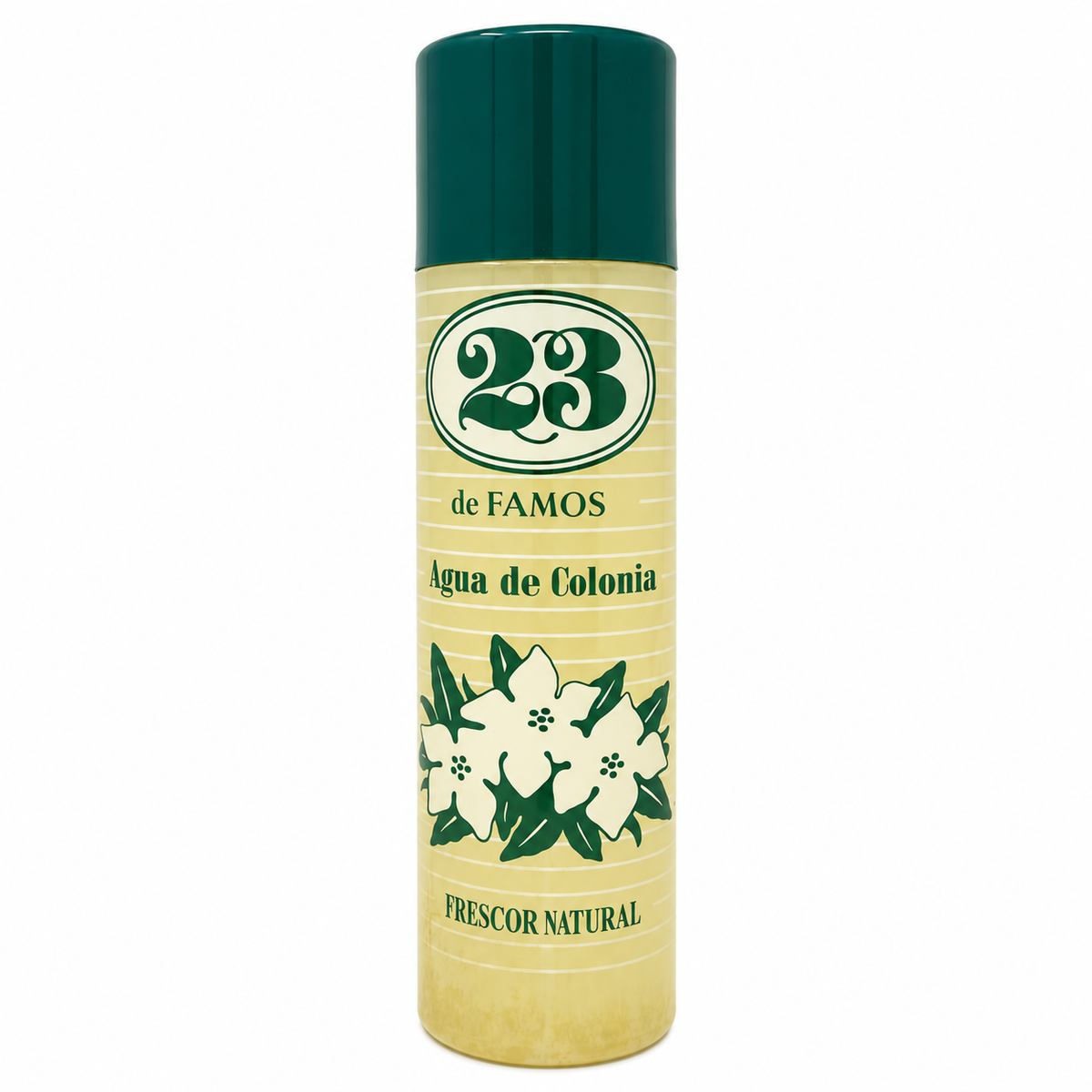 Eau de Cologne 23 Famos Classic 1L, single-unit bottle of refreshing cologne with a classic, pleasant fragrance, ideal for everyday personal use, leaving a fresh, clean, and invigorating scent.