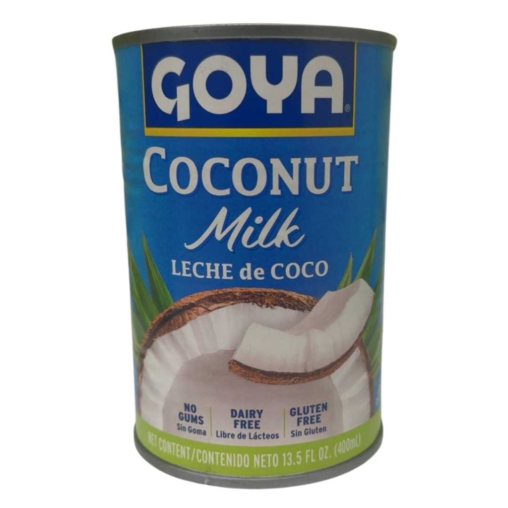 Can of Goya Coconut Milk 13.5 oz, rich and creamy coconut milk ideal for cooking, baking, and tropical dishes.