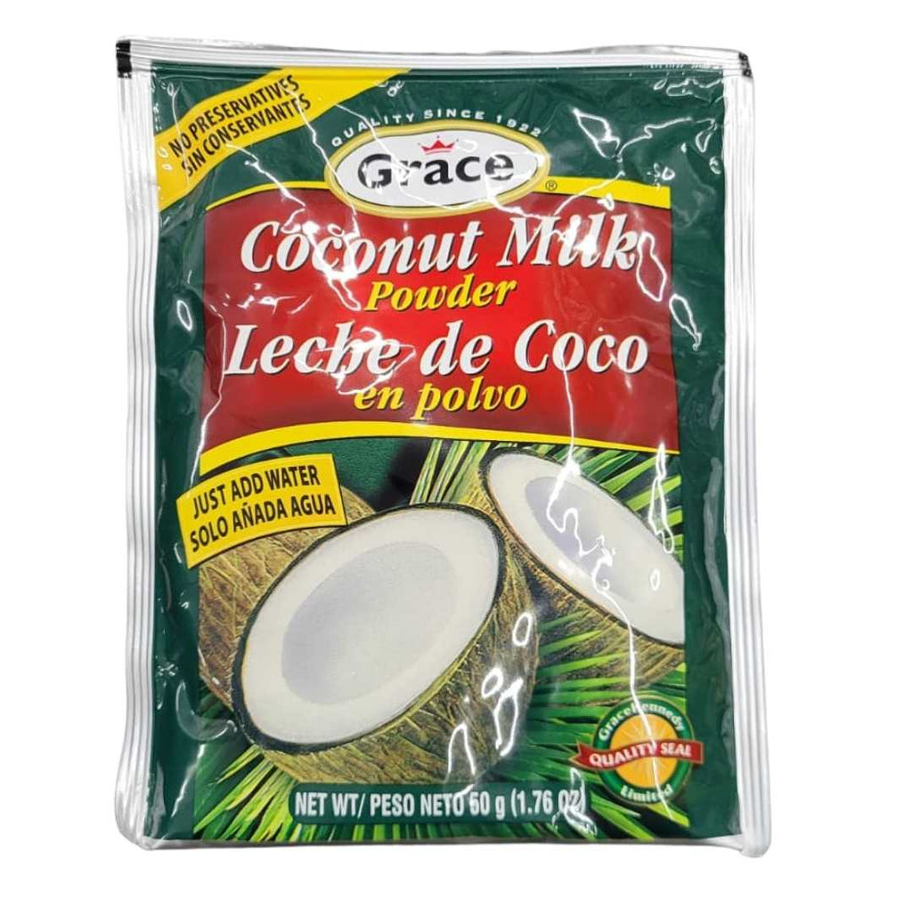 Grace Coconut Milk Powder Gluten Free 50g – Premium coconut milk powder for rich, creamy flavor in curries, soups, and desserts.