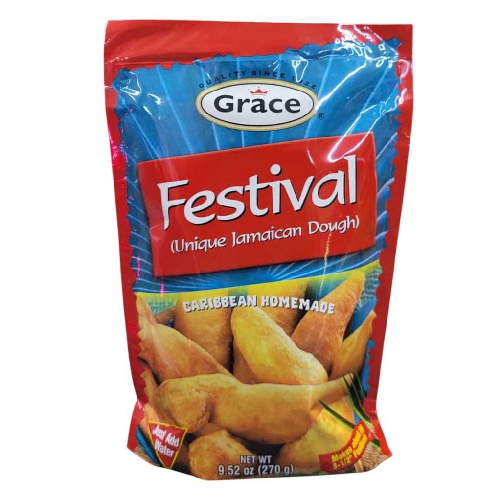 Grace Festival Mix 270g – Traditional Caribbean snack mix featuring a delicious blend of peanuts, raisins, and crunchy treats for a flavorful tropical bite.
