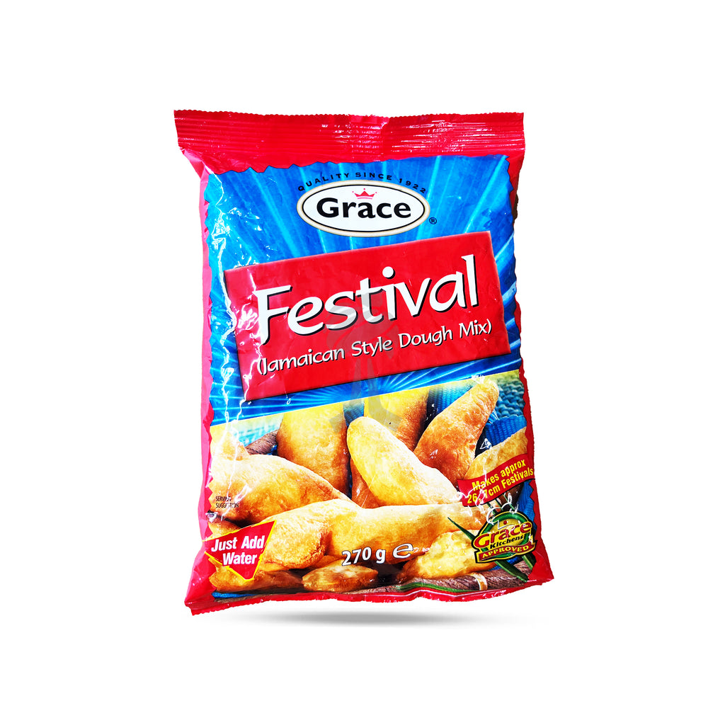 Grace Festival Mix 270g – Traditional Caribbean snack mix featuring a delicious blend of peanuts, raisins, and crunchy treats for a flavorful tropical bite.