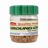 Ground Crayfish, single-unit pack of authentic African seafood seasoning made from dried, ground crayfish, offering a rich, savory flavor and distinctive aroma, ideal for enhancing traditional African soups, stews, sauces, vegetables, and everyday West African dishes.