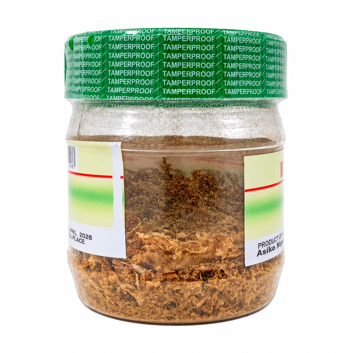 Ground Crayfish in branded packaging, finely ground dried crayfish with a rich, savory seafood flavor, ideal for seasoning traditional African soups, stews, sauces, and everyday dishes.