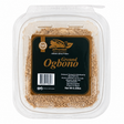 Ground Ogbono, single-unit pack of finely ground African bush mango seeds with a rich, nutty flavor and natural thickening properties, ideal for preparing traditional Nigerian Ogbono soup, hearty stews, and authentic West African dishes.