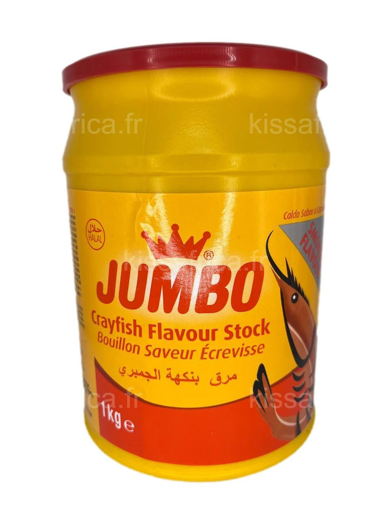 Jumbo Crayfish Flavored Bouillon 1kg – Rich seafood seasoning powder for soups, stews, and traditional African dishes