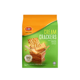 Lee Cream Crackers 360g, light and crispy crackers with a classic savory taste, perfect for enjoying with tea, spreads, cheese, or as an everyday snack.