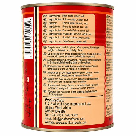 Precious palmnut cream, palm nut concentrate