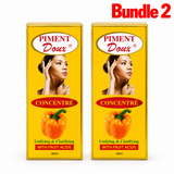 Piment Doux Serum 60ml in a branded bottle, hydrating facial serum formulated to moisturize and nourish the skin while promoting a smooth, soft, and radiant-looking complexion.