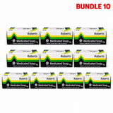 Roberts Medicated Soap 90g pack of 10 bars