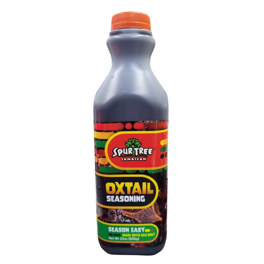 Spur Tree Oxtail Seasoning 33 oz jar — authentic Jamaican oxtail seasoning made with all-natural, fresh ingredients for rich Caribbean flavor.