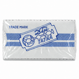Tatra Razor Blades in branded packaging, sharp double-edge shaving blades designed for a close, smooth, and precise shave with compatible safety razors.