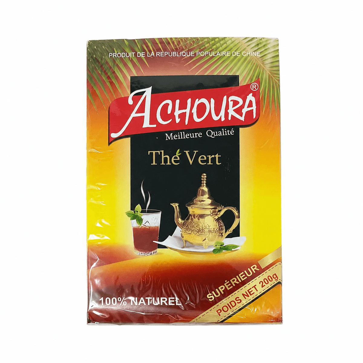 Achoura Thé Vert Green Tea | Fresh Green Tea 25g & 250g - Yado African & Caribbean Market