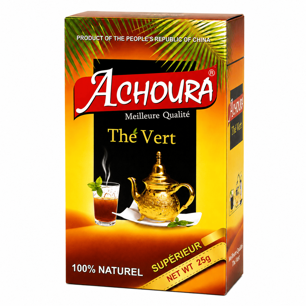 Achoura Thé Vert Green Tea 200g – Single Unit (Inventory Stock)