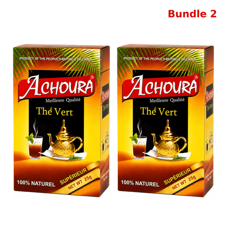 Achoura The Vert Green Tea 25g pack of 2 boxes