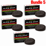 African Black Soap Cocoa Butter pack of 5 bars