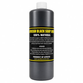 African Black Soap Liquid 100% Natural | Gentle Cleanser - Yado African & Caribbean Market
