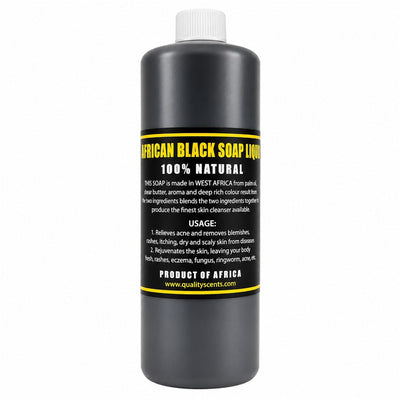 African Black Soap Liquid 100% Natural | Gentle Cleanser - Yado African & Caribbean Market