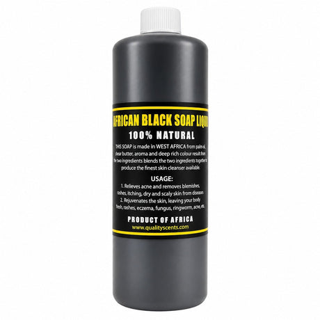 African Black Soap Liquid 100% Natural | Gentle Cleanser - Yado African & Caribbean Market