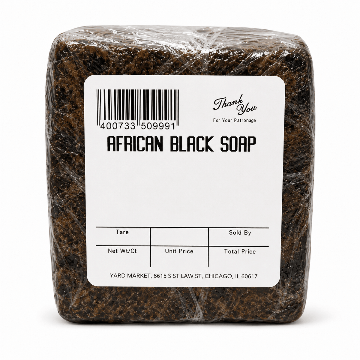 African Natural Black Soap (100% Pure Raw Premium Quality) - Yado African & Caribbean Market