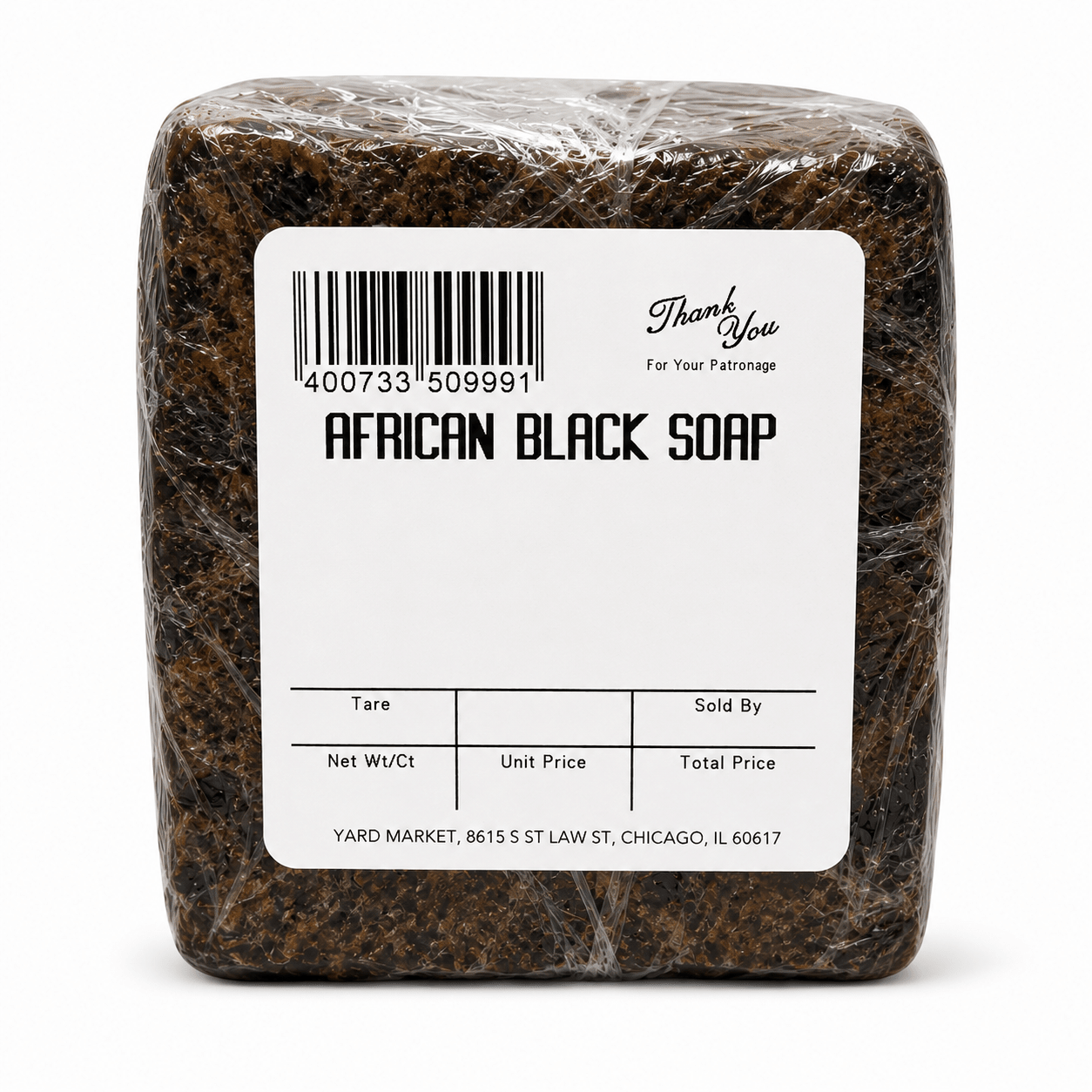 African Natural Black Soap (100% Pure Raw Premium Quality) - Yado African & Caribbean Market