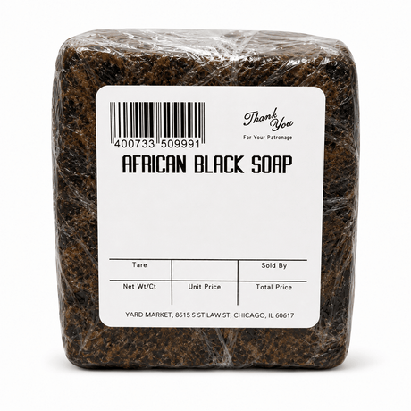 African Natural Black Soap (100% Pure Raw Premium Quality) - Yado African & Caribbean Market