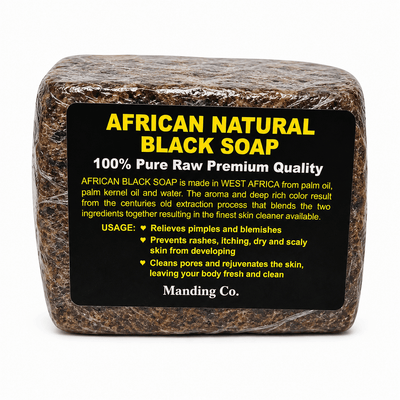 African Natural Black Soap (100% Pure Raw Premium Quality) - Yado African & Caribbean Market