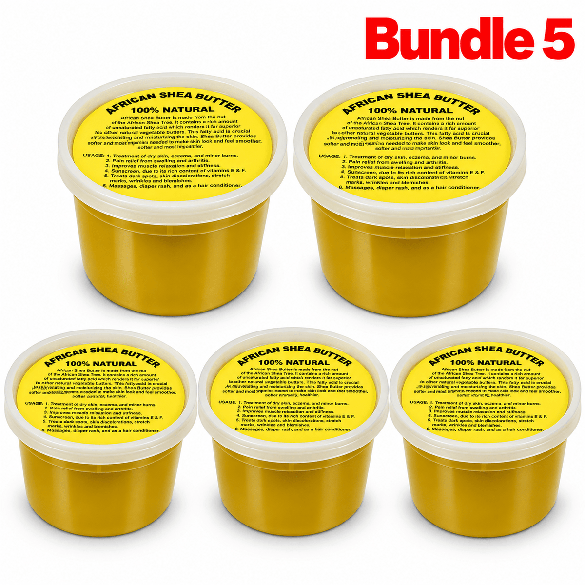 African Shea Butter 100% Natural_Medium_16oz - Yado African & Caribbean Market