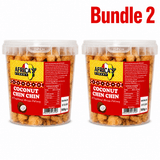 Africa's Finest Coconut Chin Chin 500 g pack of 2 tubs