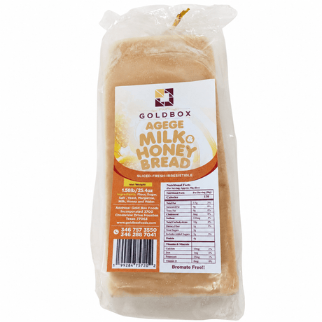 Agege Milk and Honey Bread | Soft & Fresh Loaf - Yado African & Caribbean Market