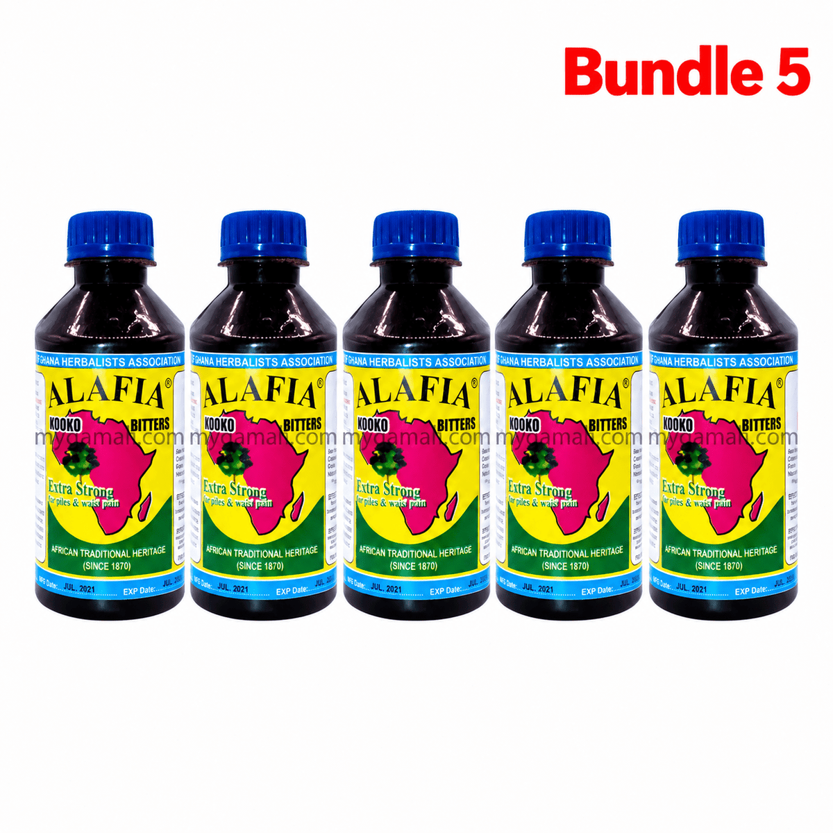 Alafia Kooko Bitters- African Traditional Heritage (Since 1870) 350ml - Yado African & Caribbean Market
