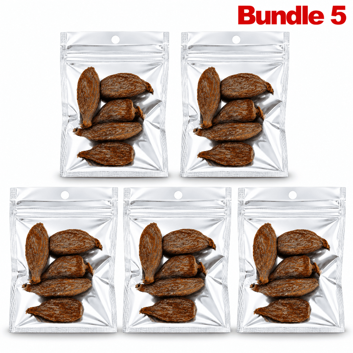 Alligator Pepper Whole Pods pack of 5 bags