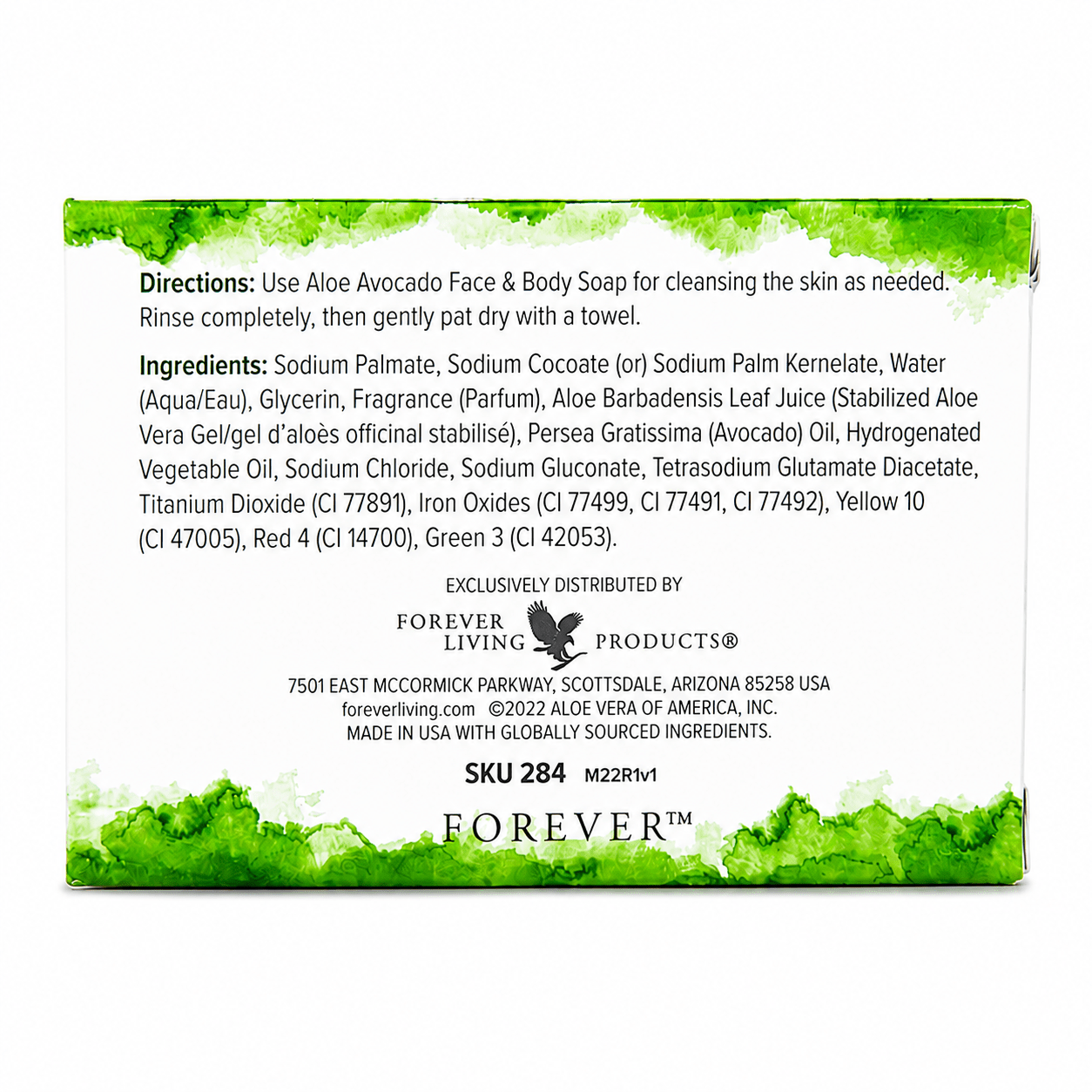 Aloe Avocado Face and Body Soap | Gentle Daily Care - Yado African & Caribbean Market