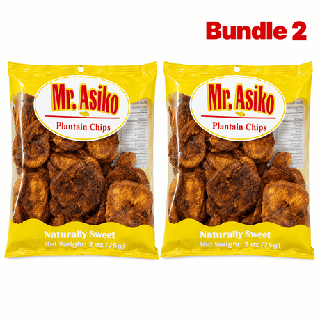 Asiko Plantain Chips | Sweet & Spicy Crunchy Snack - Yado African & Caribbean Market