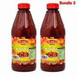 Asiko Red Palm Oil pack of 2 bottles