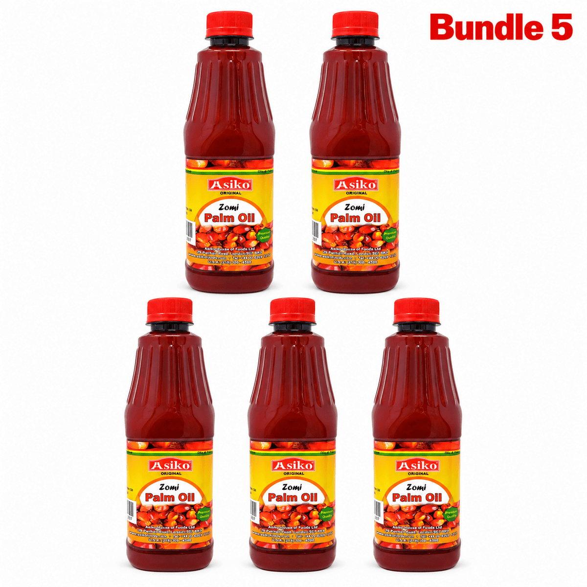 Asiko Zomi Palm Oil 500ml - Yado African & Caribbean Market