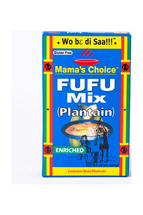 Mama's Choice plantain fufu mix, gluten-free
