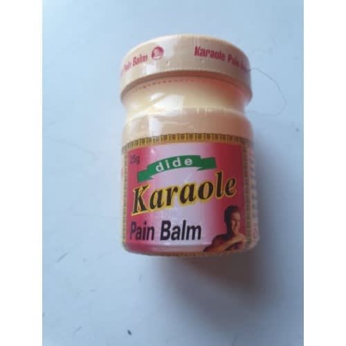 Karaole Pain Balm, 25g jars, pack of 6 pieces – topical pain relief balm