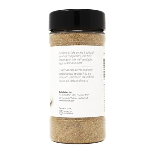 Badia Fried Rice Seasoning, 6 oz – Asian - Inspired Spice Blend for Homemade Fried Rice, Stir - Fries & Noodles – With Garlic, Onion, and Natural Umami - Yado African & Caribbean Market