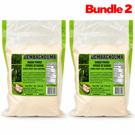 Baobab Powder pack of 2 bags