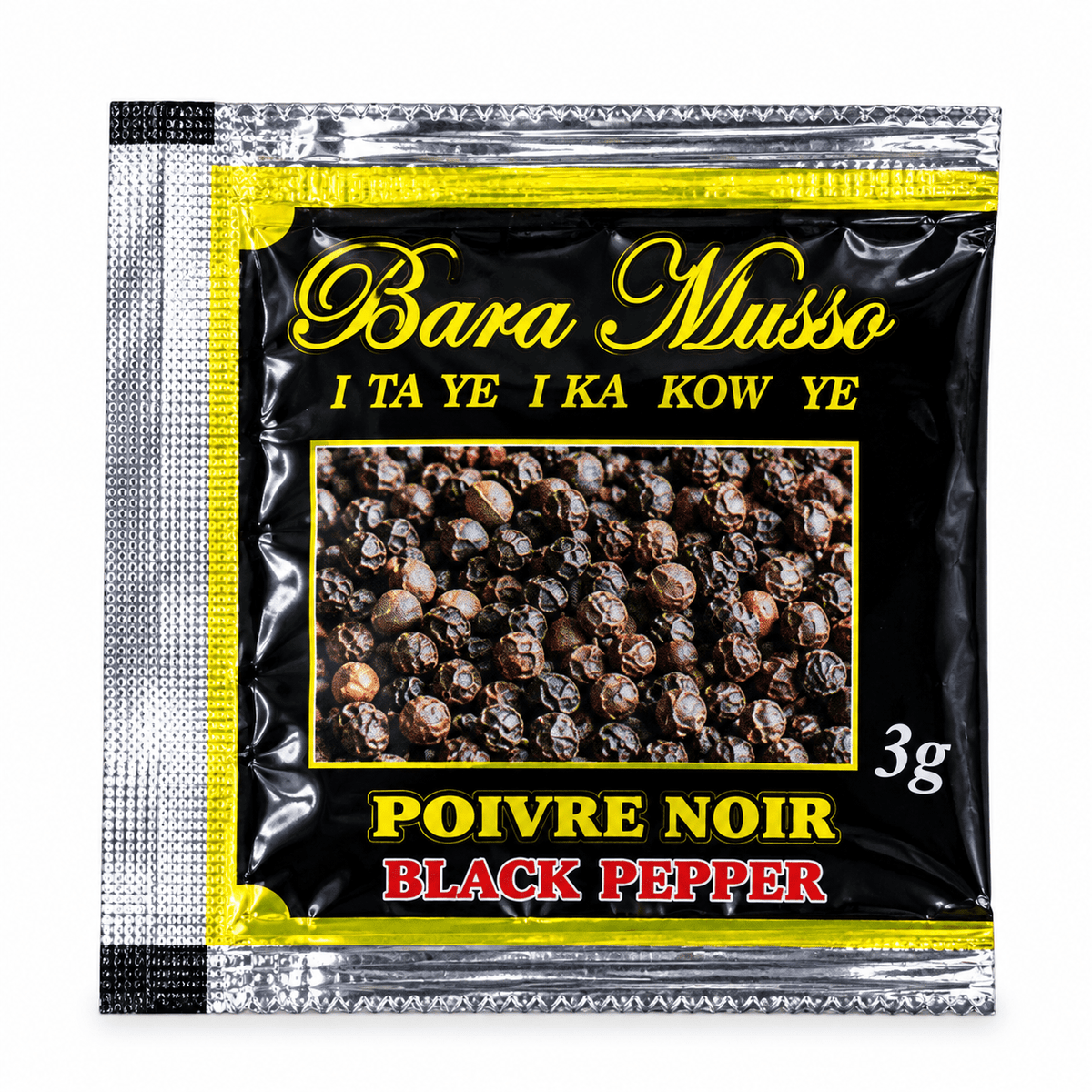 Bara Musso Black Pepper Powder – Single Unit (Inventory Stock)