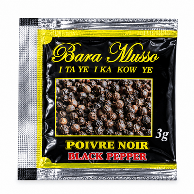 Bara Musso Black Pepper Powder - Yado African & Caribbean Market