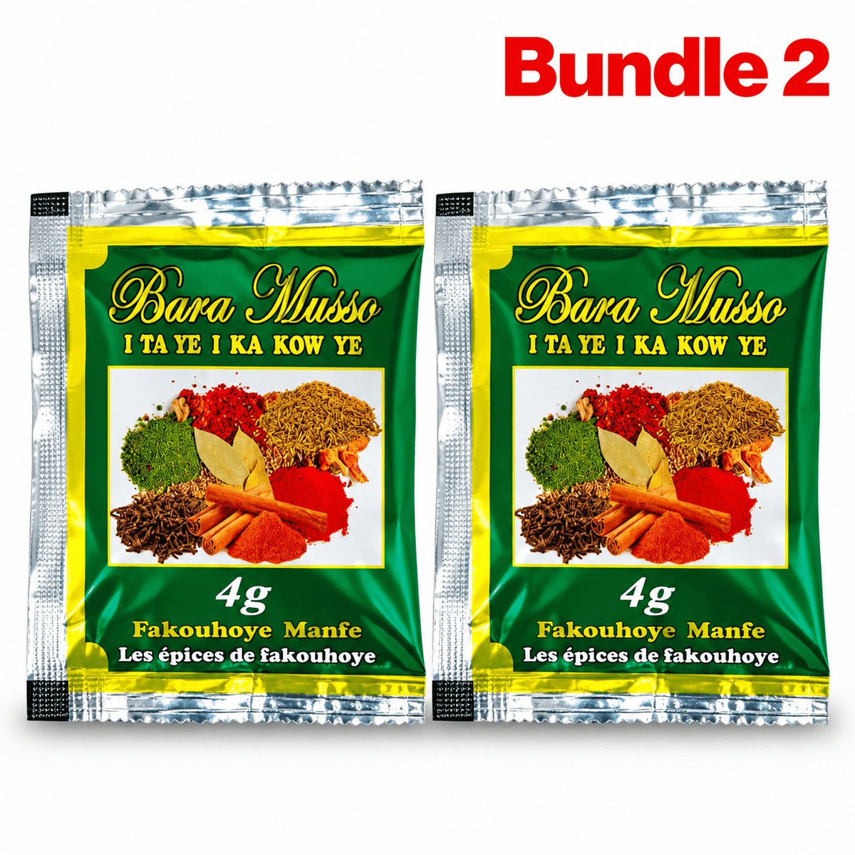 Fakouhoye Nanfe / 1 pack of 2 sachets, Bara Musso Fakouhoye Nanfe, save 2%