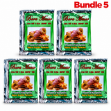 Spicy Garlic powder / 1 pack of 5 packets, Bara Musso spicy garlic powder, save 4%