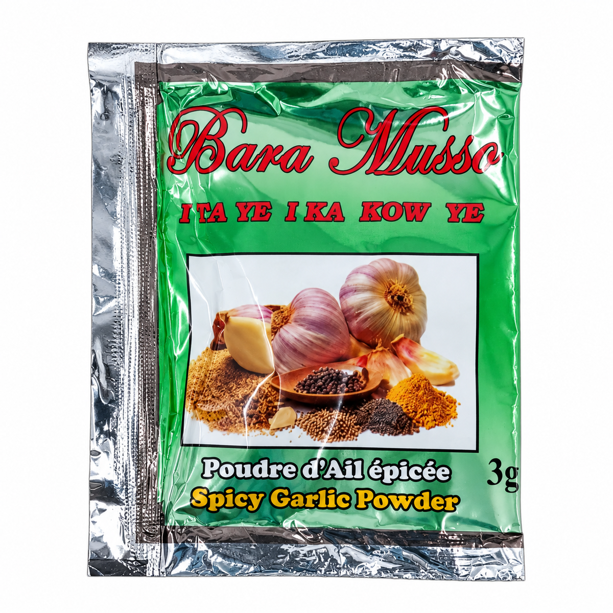 Bara Musso Spicy Garlic Powder – Single Unit (Inventory Stock)