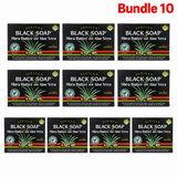 Black Soap Shea Butter and Aloe Vera pack of 10 bars