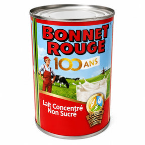 Bonnet Rouge Lait | Lait Concentré Non Sucré Premium - Yado African & Caribbean Market